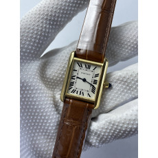 (준비완료/특급배송)NO.2337/ AF공장 까르띠에 탱크머스트 22미리 스몰사이즈 로즈골드