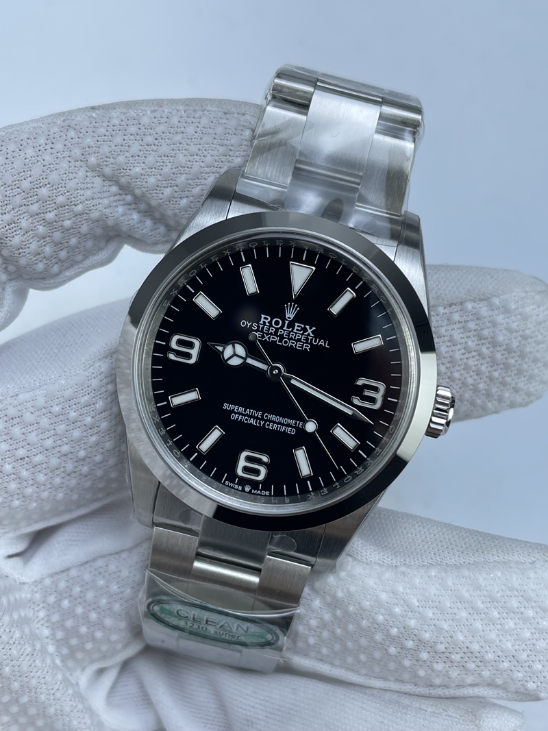 (준비완료/특급배송 )NO.2580/ 클린공장 롤렉스 익스플로러 36미리