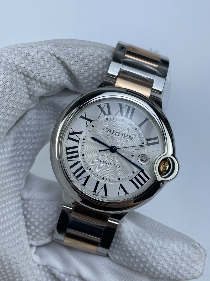 (준비완료/특급배송)NO.2676/V6공장 까르띠에 발롱블루 42MM