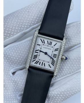 (준비완료/특급배송)NO.3033/AF공장 까르띠에 탱크머스트 25.5미리 라지사이즈 다이아베젤