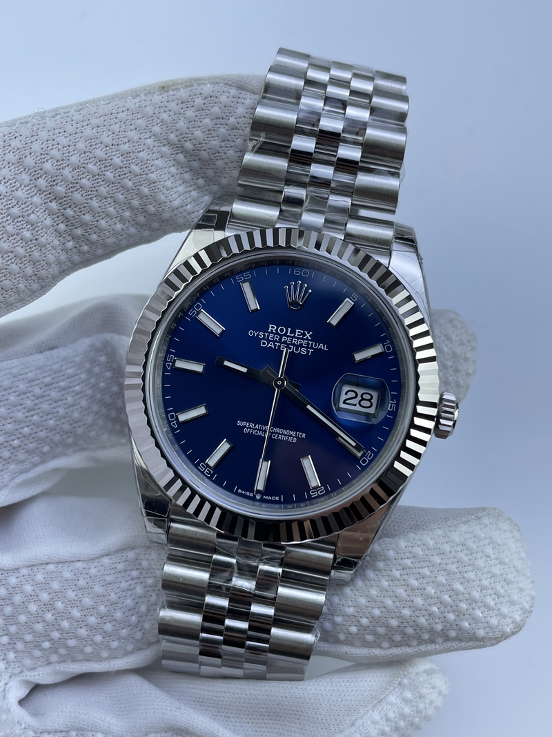 (준비완료/특급배송)NO.3347/VS공장 롤렉스 데이저스트 블루 41미리 플루티드 쥬빌레