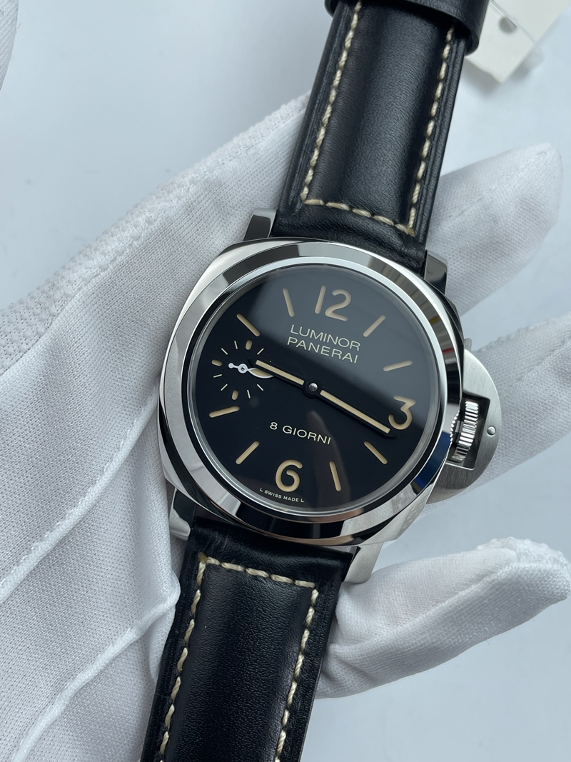 (준비완료/특급배송 )NO.3538/HW공장 파네라이 PAM915 루미노르 블랙 가죽